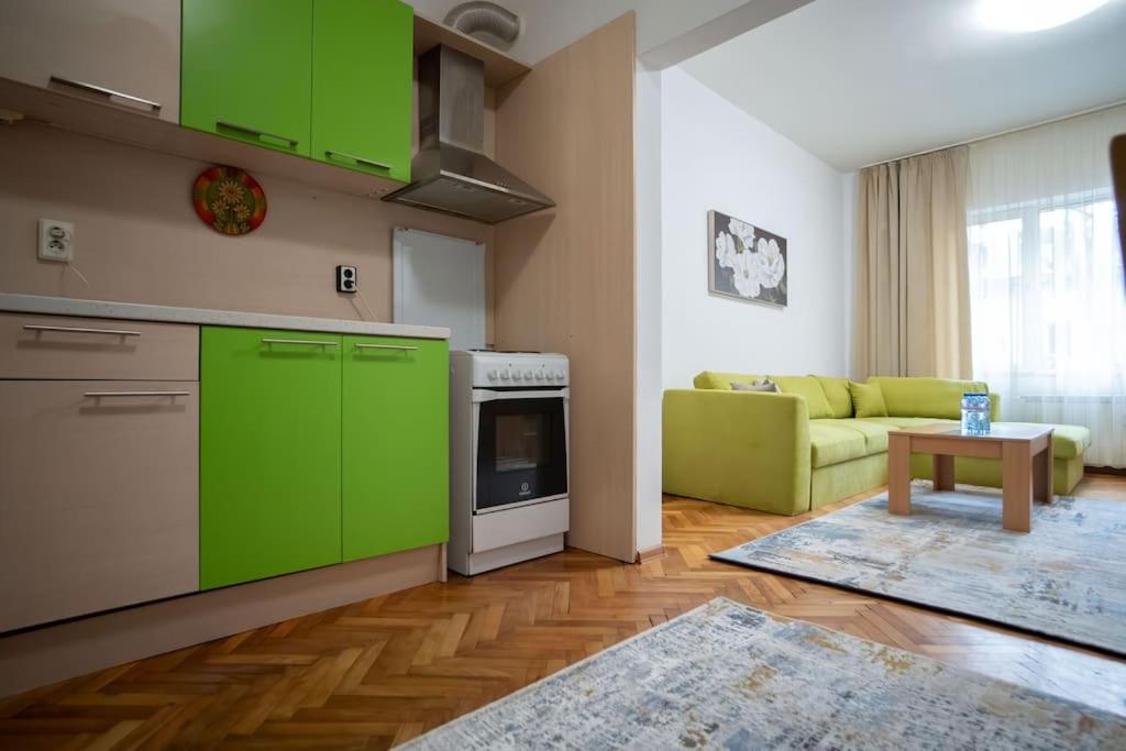 The Green Apartment In The Heart Of Old Sofia 1Bdr Eksteriør billede